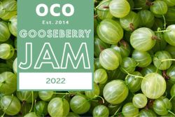 Gooseberry jam label